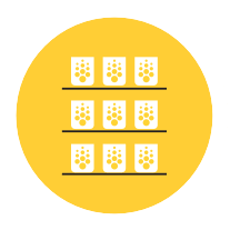 Icon representing inventory